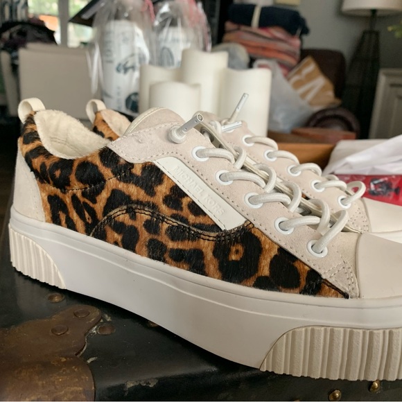 Adorable Michael Kors pony haired sneakers! - Picture 3 of 6